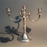 Silver plated 5 candle chandelier, England 1960.