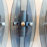 Set of 4 vintage wall lamps, Italian design