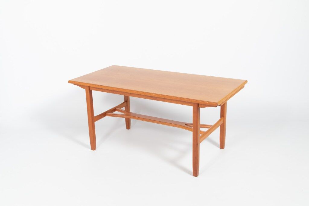 Extendable coffee table by Carl Malmsten for Afors Mobelfabriks, Sweden 1960