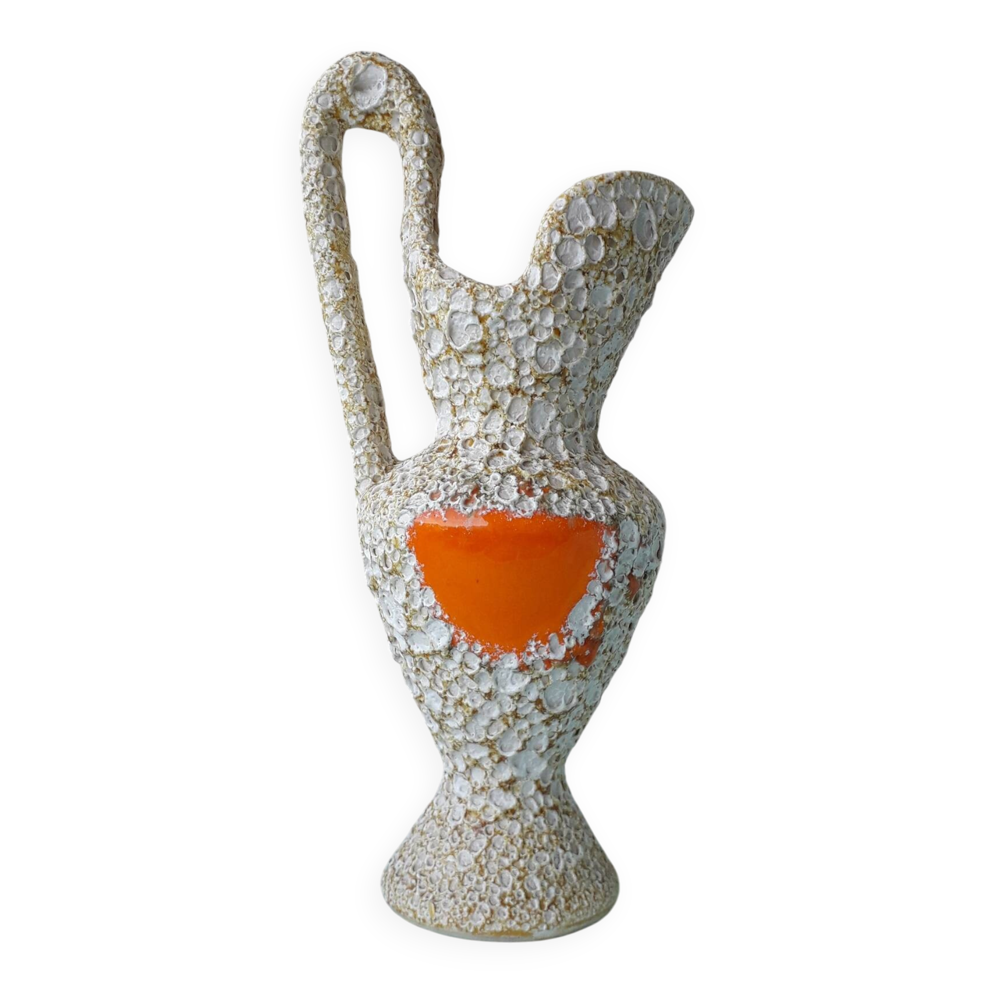 Ceramic pitcher vase