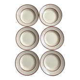 Longchamp Colmar soup plates, 1950s