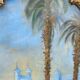 Orientalist oil on canvas, Casablanca, 1943, monogrammed J.M.