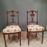 Pair of finely carved chairs