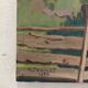 Oil painting landscape mountain 1939