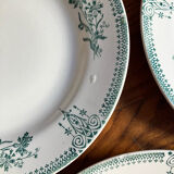 3 assiettes creuses Terre de Fer