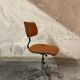 Chaise de bureau orange Jorgen Rasmussen 50-60's Labofa Mobler