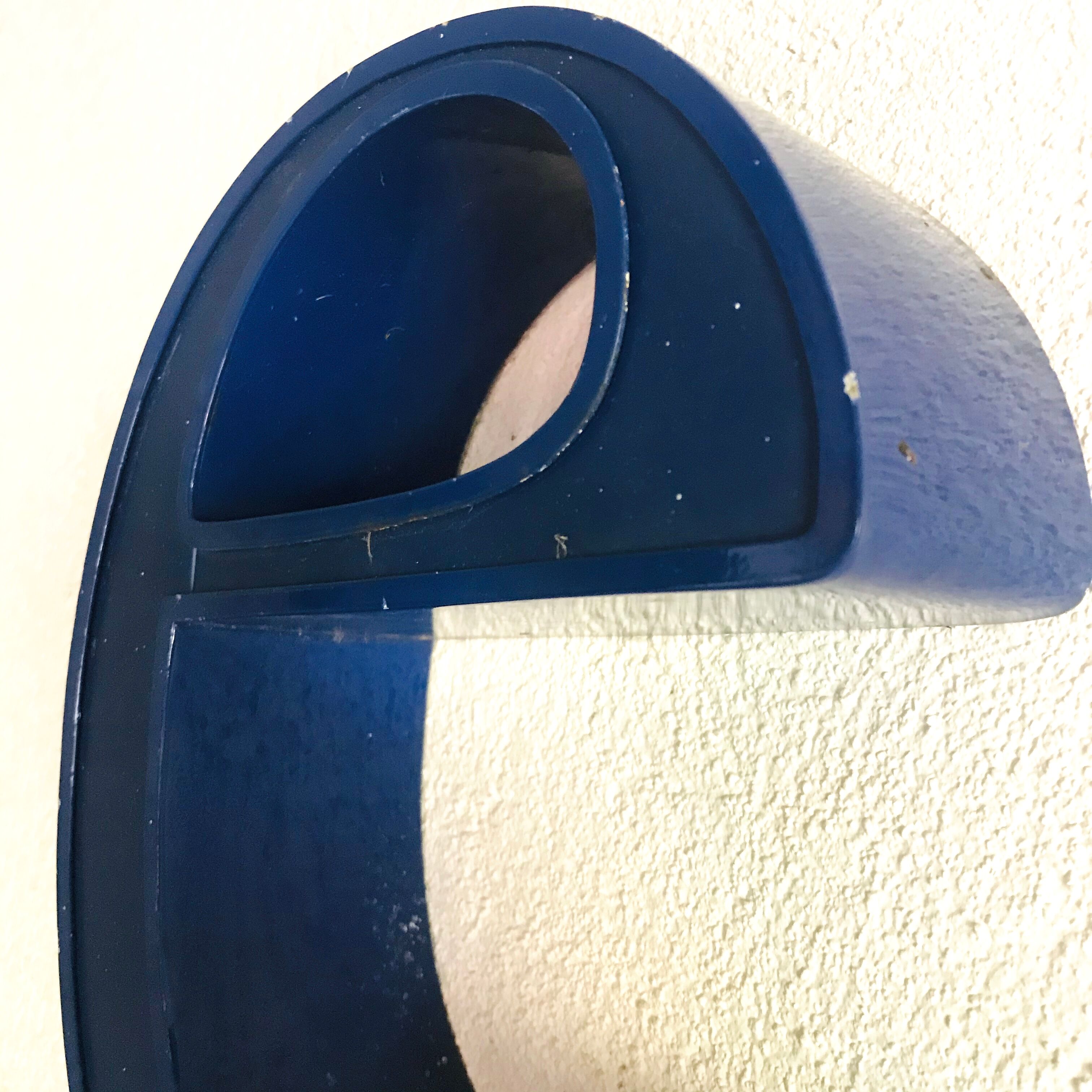 Vintage metal sign letter