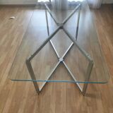 Tempered glass table