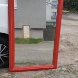 Rectangular mirror with mercury XIXth