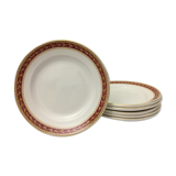 Set of 6 Dessert Plates "Britamic Lifelong Ironstone England"