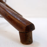 Porte manteau perroquet vintage en bois courbé