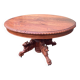 Large round oak table