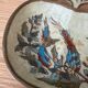 Enamelled brass pocket tray