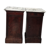 Pair of Louis Philippe bedside tables