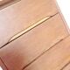 Scandinavian-style verni chene desk / vintage 60s