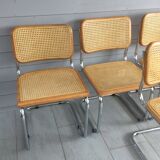 Series of 5 chairs B32 Breuer