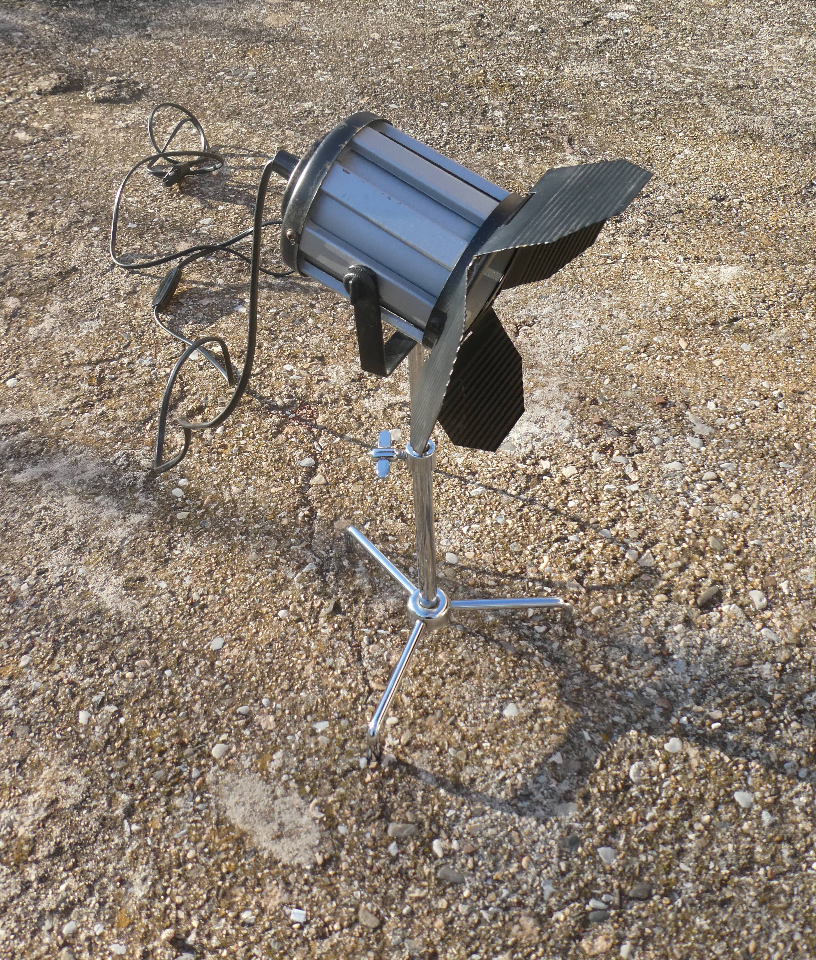 Vintage cinema projector lamp