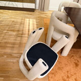 Contemporary table and chairs