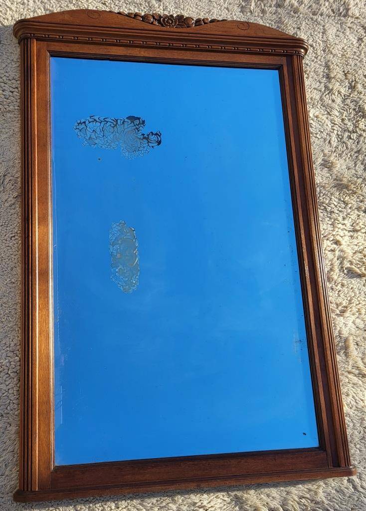 Scalable Art Deco trumeau mirror