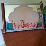 Vintage mirror tray