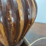 Pied de lampe en céramique