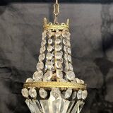 Small 20th century hot air balloon chandelier
