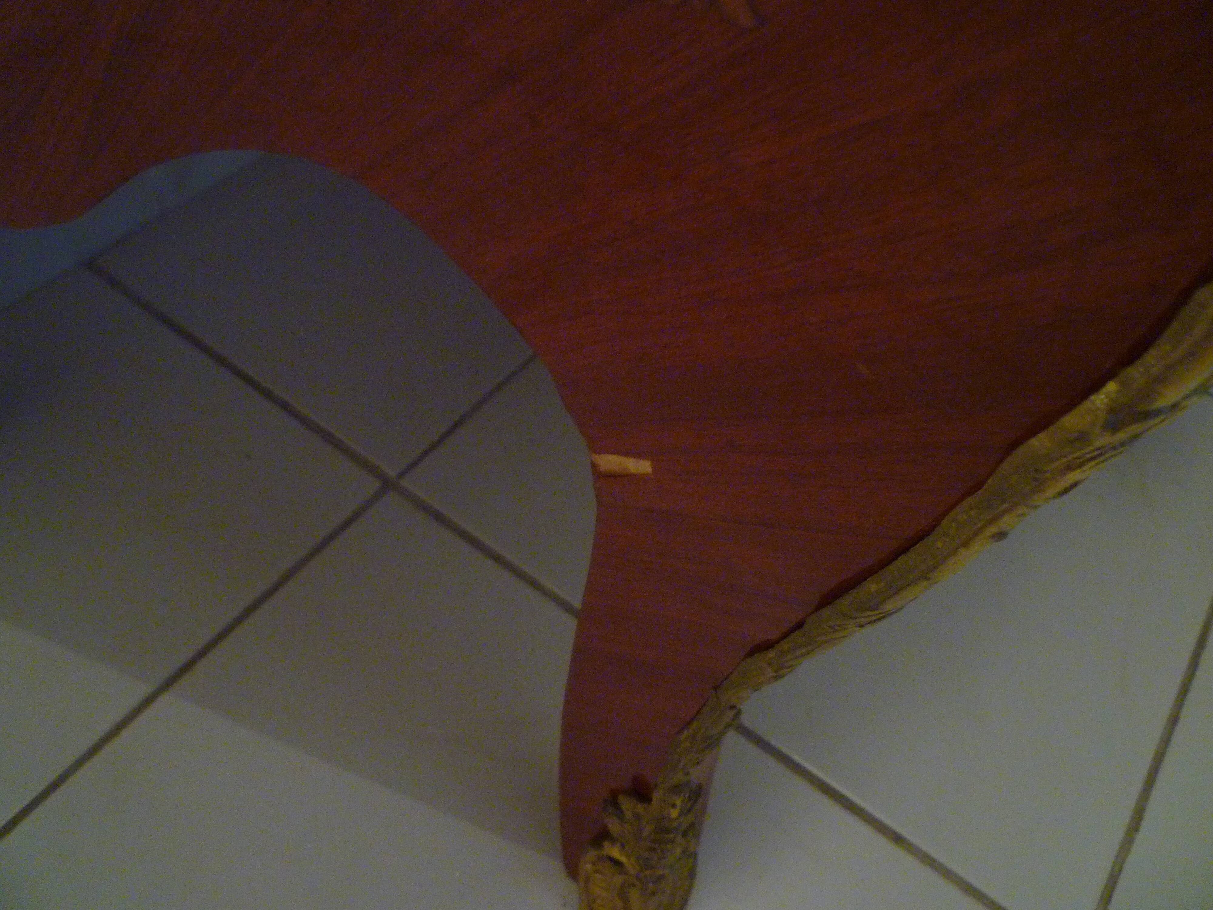 Curved Louis XV style dresser