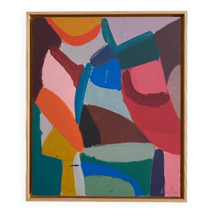 acrylique sur médium