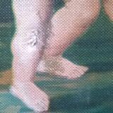 trumeau mirror louis xvi style 104x66cm