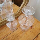 Carafes en cristal d’Argental