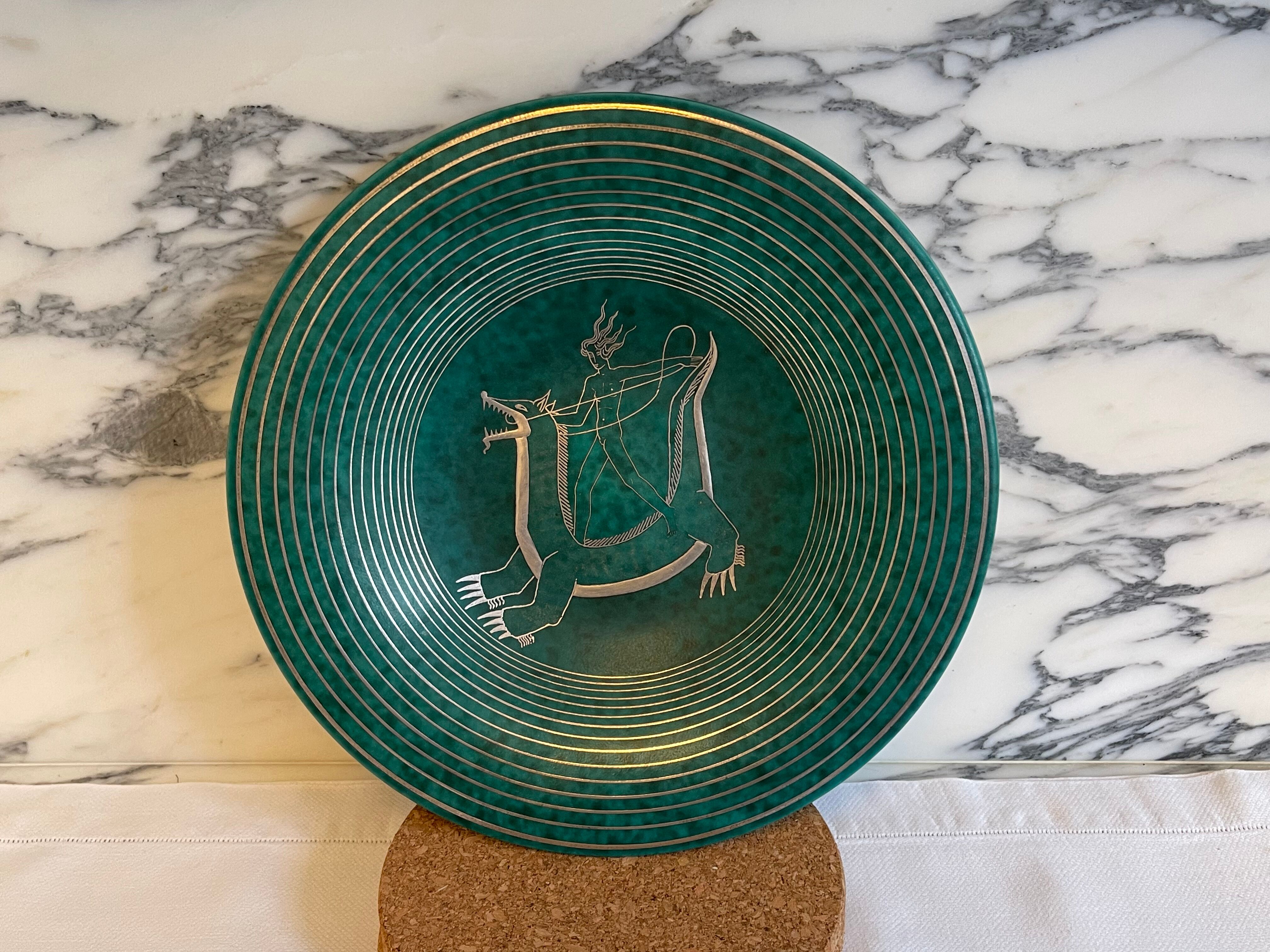 Gustavsberg Argenta Wilhelm Kage dish