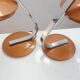 Pair of 520c lamps by LP Oliva for Fase 1970s