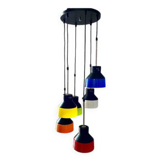 Mid Century Modern Cascade Italian Chandelier
