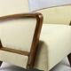German Art Deco Beige Armchair, 1960s