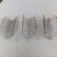 Lot de 3 Appliques en verre de Murano " Tuiles "