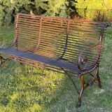 Grassin Bench in Arras - 3 Seater - Rusty