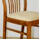 Vintage chairs beige velvet - set of 4