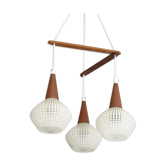 Lustre boomerang danois en teck 1960