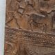 Ancienne porte en bois Sénoufo de Côte d'Ivoire
