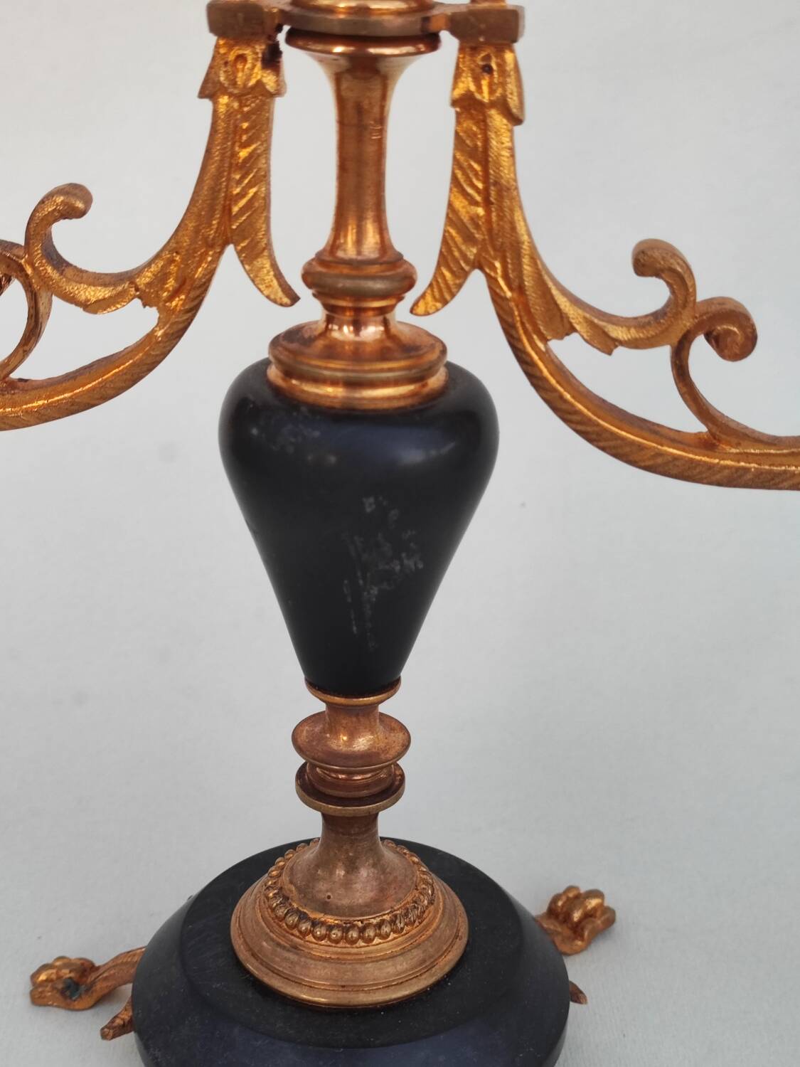 Candélabre en bronze