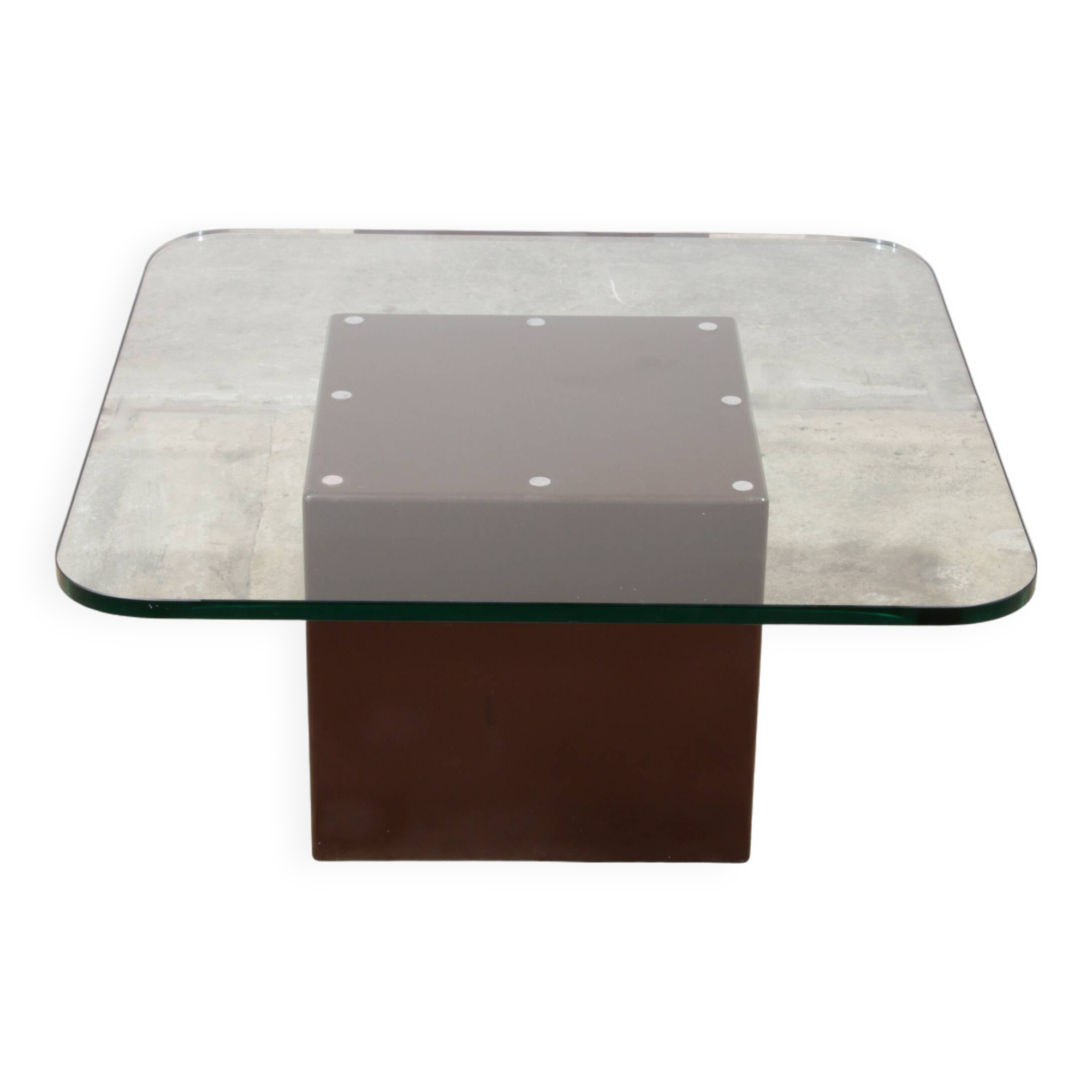 Table basse Tito Agnoli pour Matteo Grassi, 1979, Italie