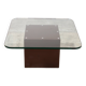 Table basse Tito Agnoli pour Matteo Grassi, 1979, Italie