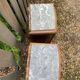 Pair of art deco bedside tables