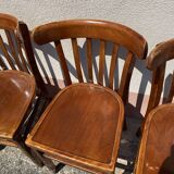 Vintage bistro chair chair from industrial bars