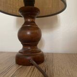 Small wooden lamp