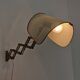 Pair of adjustable scissor wall lamps Mid Century Modern by Alfred Müller for AMBA