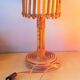Rattan lamp by Louis Sognot 1950s