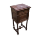 Nightstand Louis XVI style Walnut beginning 20 eme