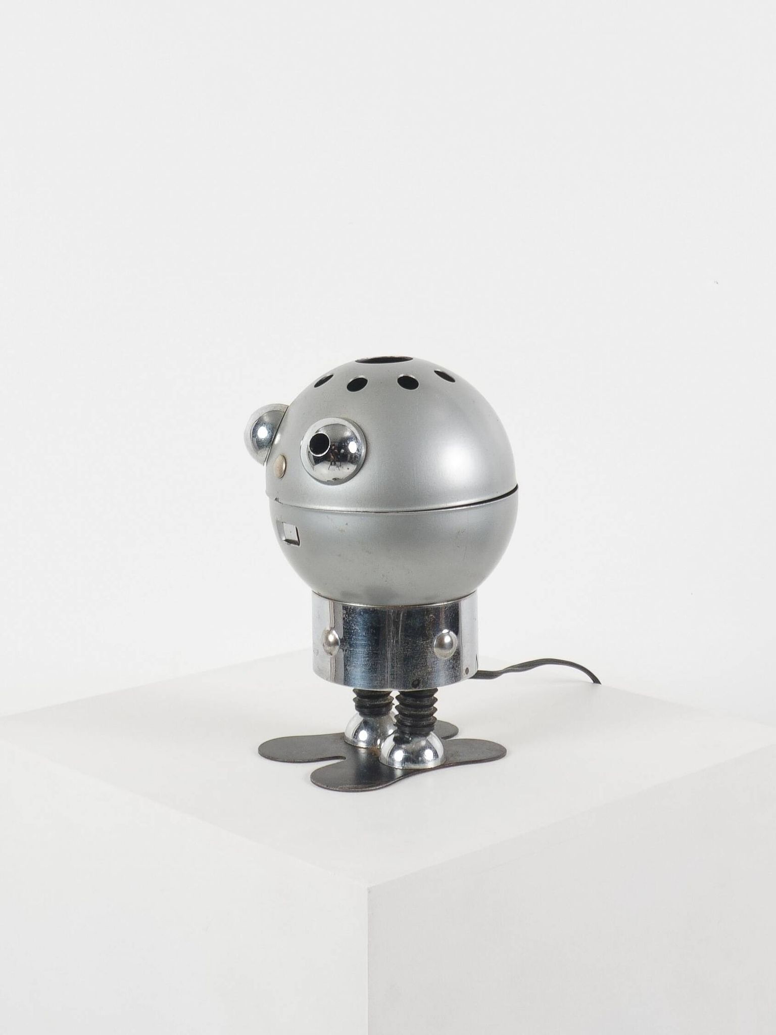 Travail américain - Lampe robot, USA, 1970 - Édition Satco - Métal