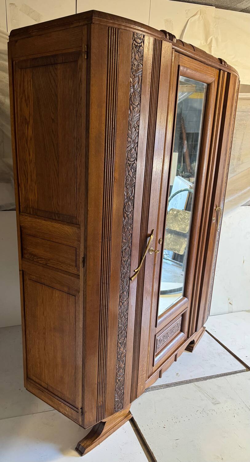 Parisian Art Deco wardrobe